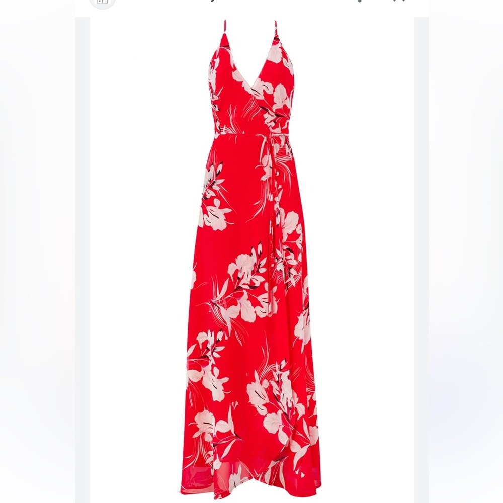 Yumi Kim Floral Wrap Maxi Dress